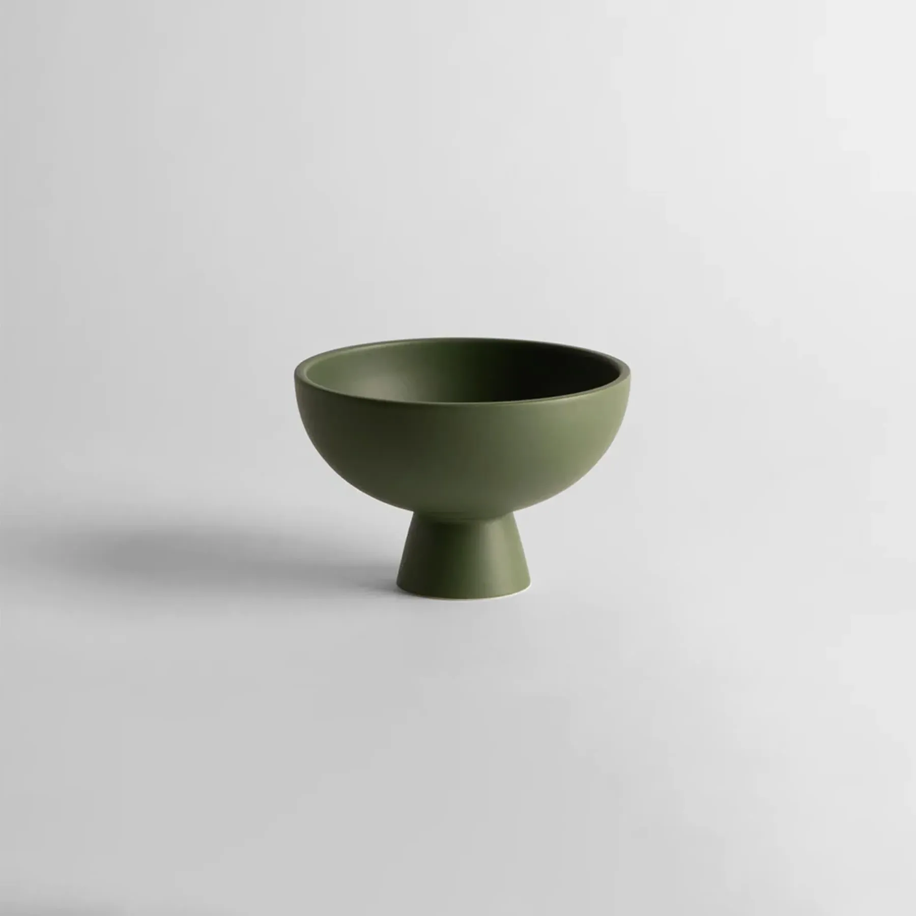 Small Decorative Bowl - Green, Ceramic