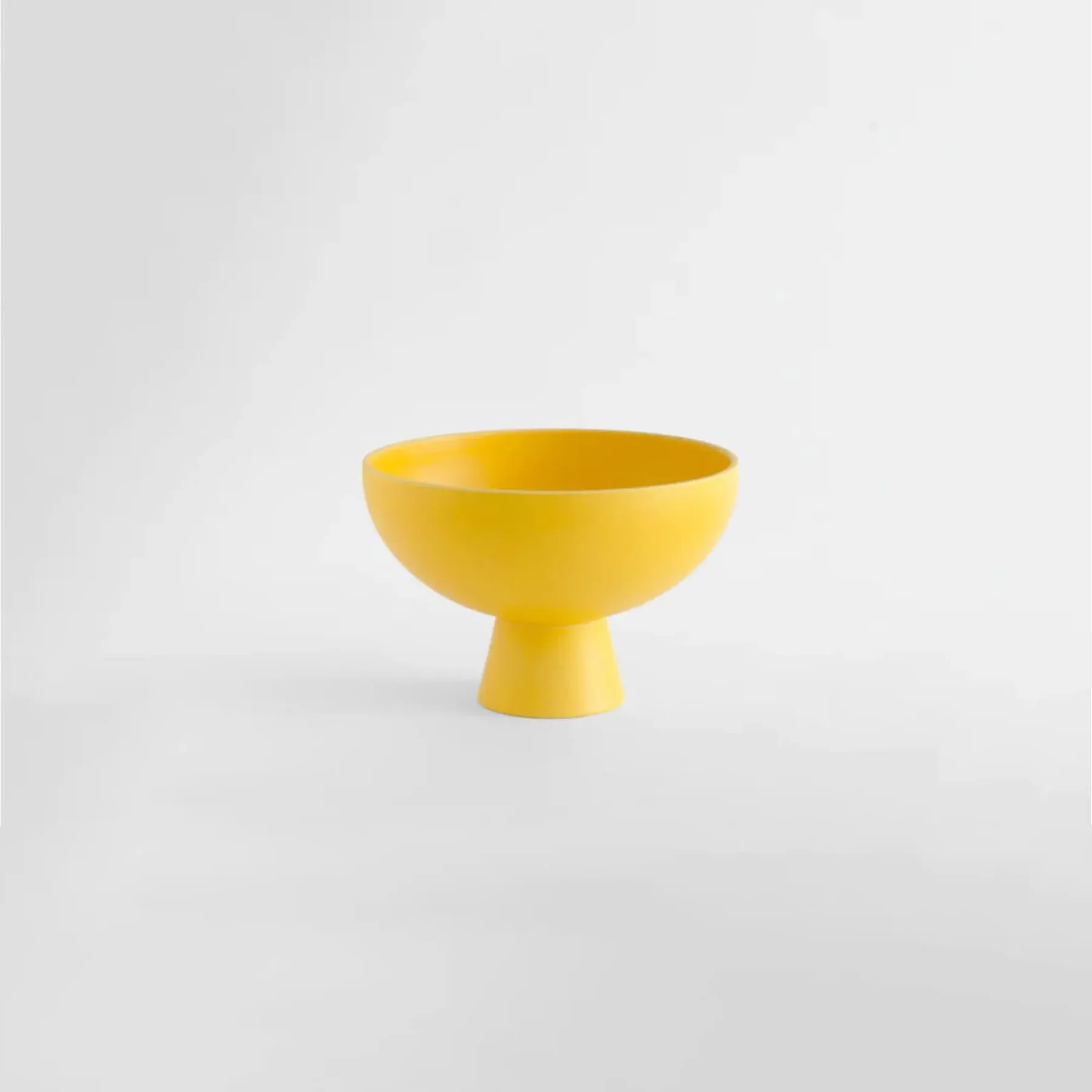 Small Decorative Bowl - Yellow, Ceramic