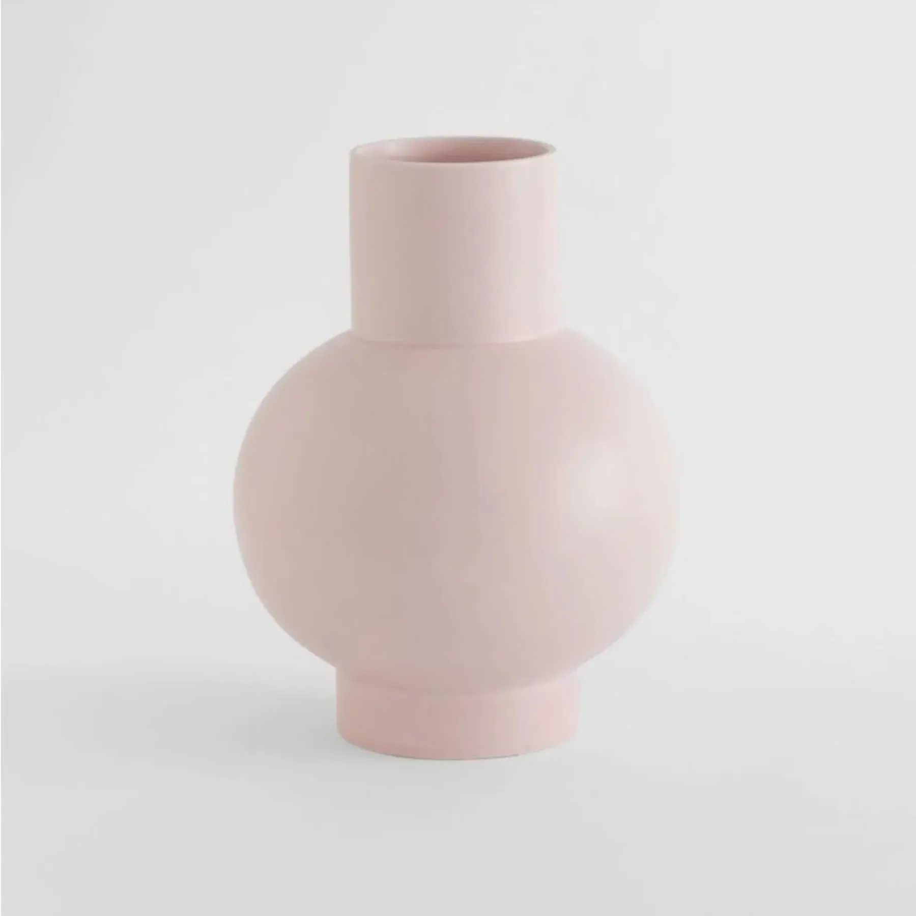 Strom Extra Large Vase - Coral Blush, Earthenware