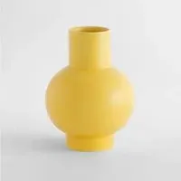 Strom Extra Large Vase - Fresia Yellow, Earthenware