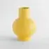 Strom Extra Large Vase - Fresia Yellow, Earthenware