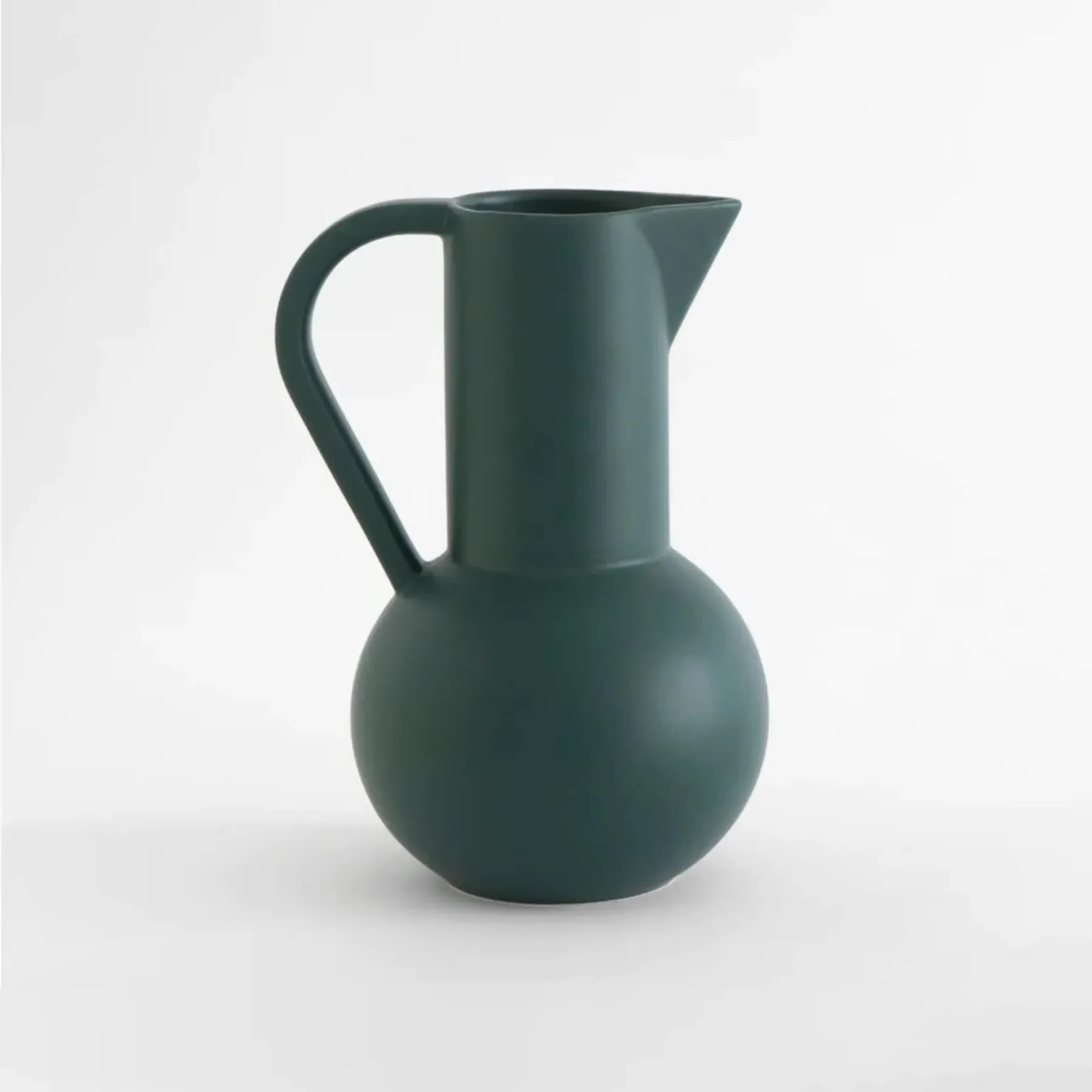 Strom Large Jug - Green Gables, Earthenware