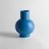 Strom Large Vase - Electric Blue, Earthenware