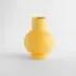 Strom Large Vase - Fresia Yellow, Earthenware