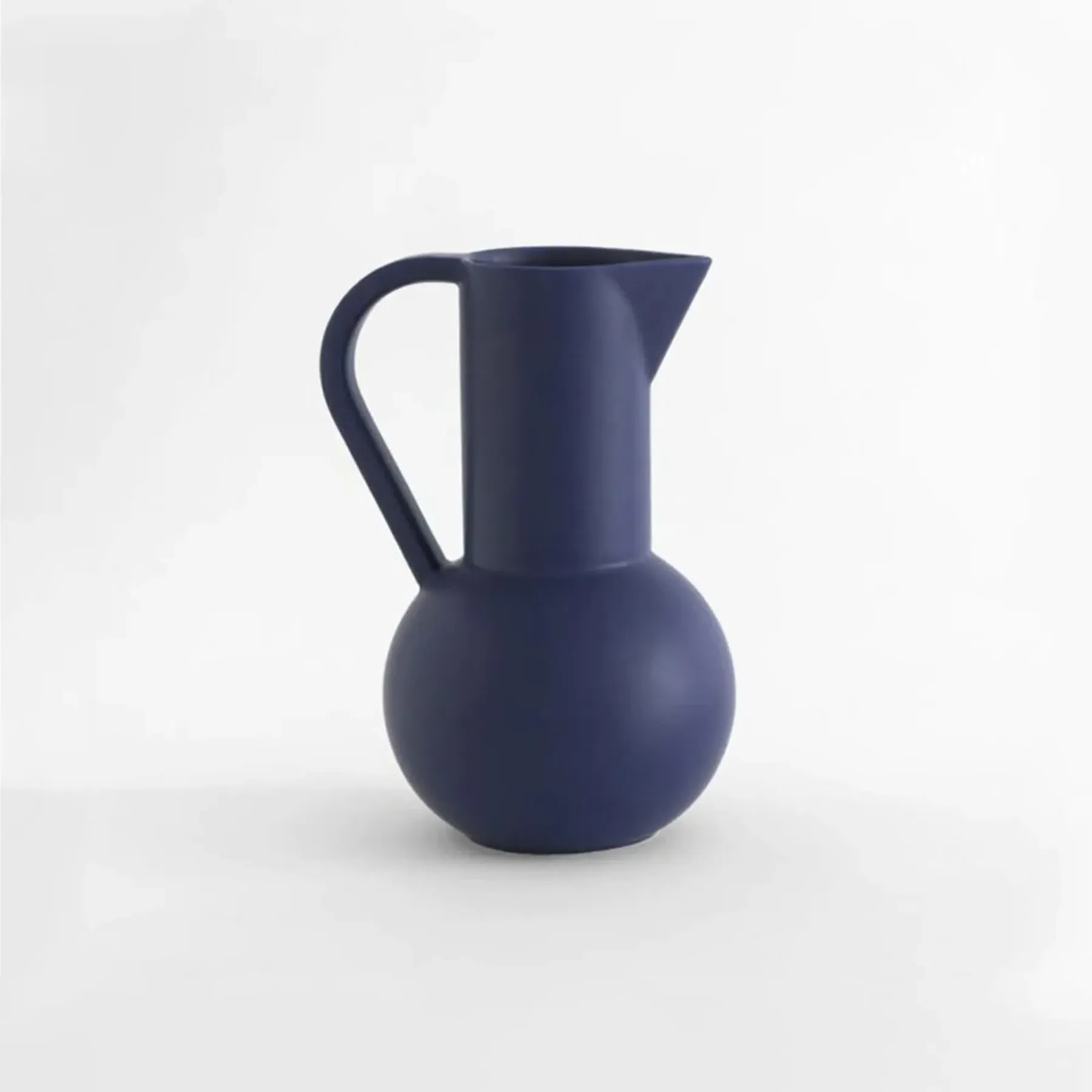 Strom Medium Jug - Blue, Earthenware image