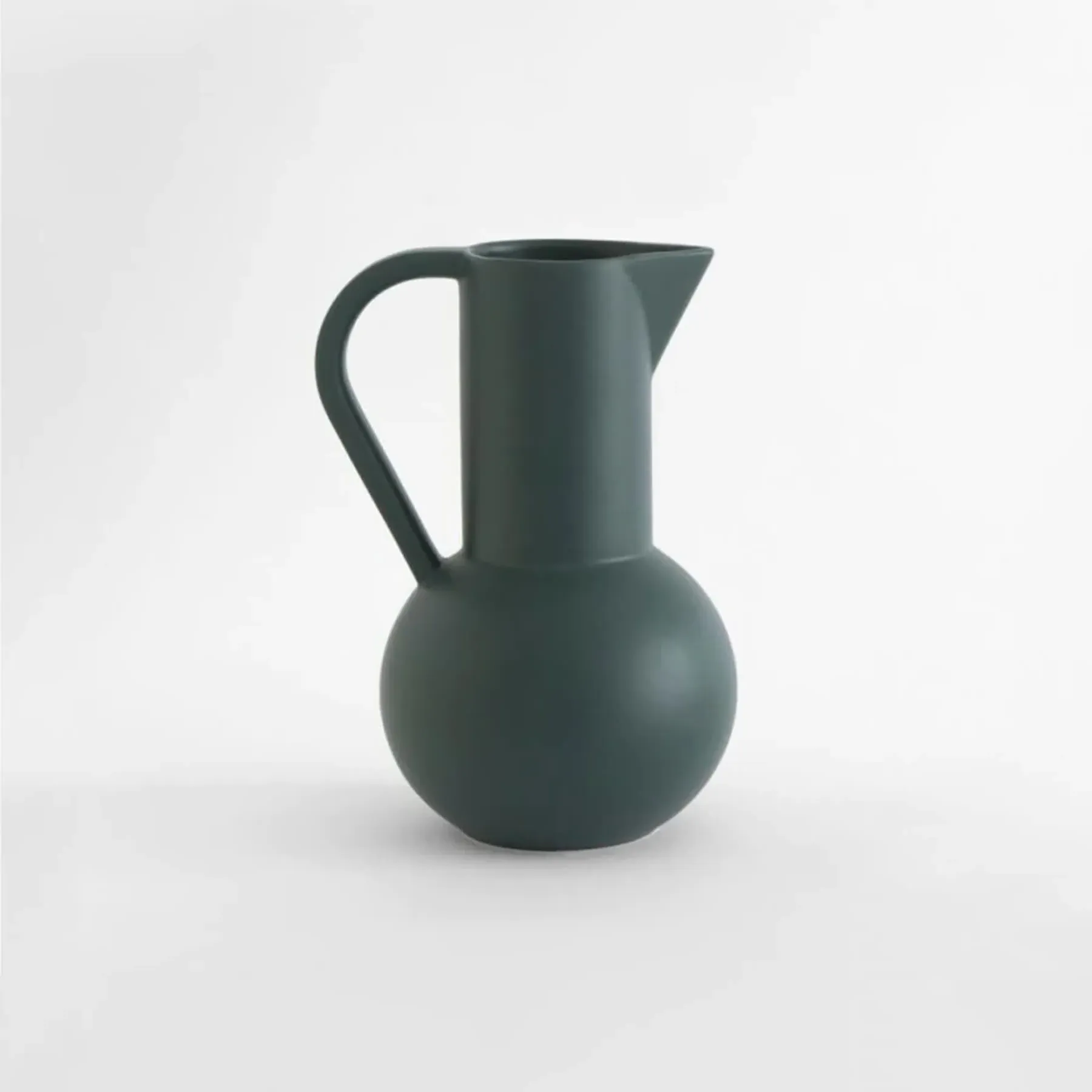 Strom Medium Jug - Green Gables, Earthenware