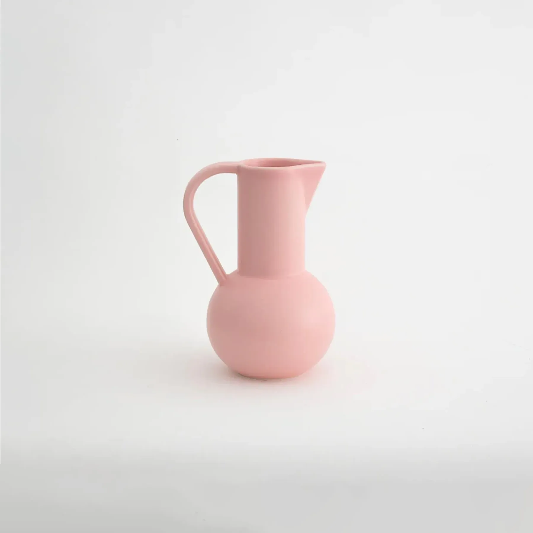 Strom Small Jug - Coral Blush, Earthenware