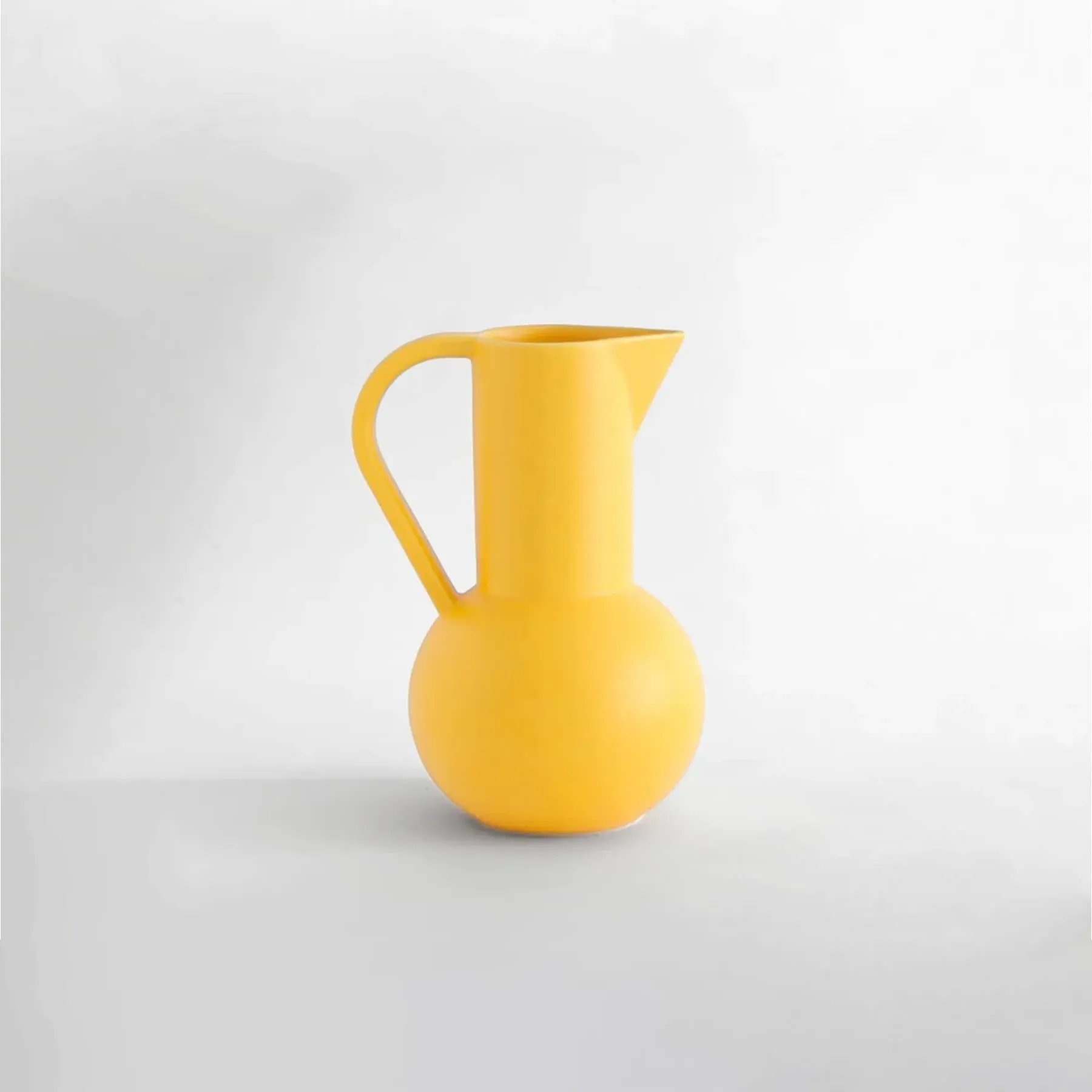 Strom Small Jug - Fresia Yellow, Earthenware