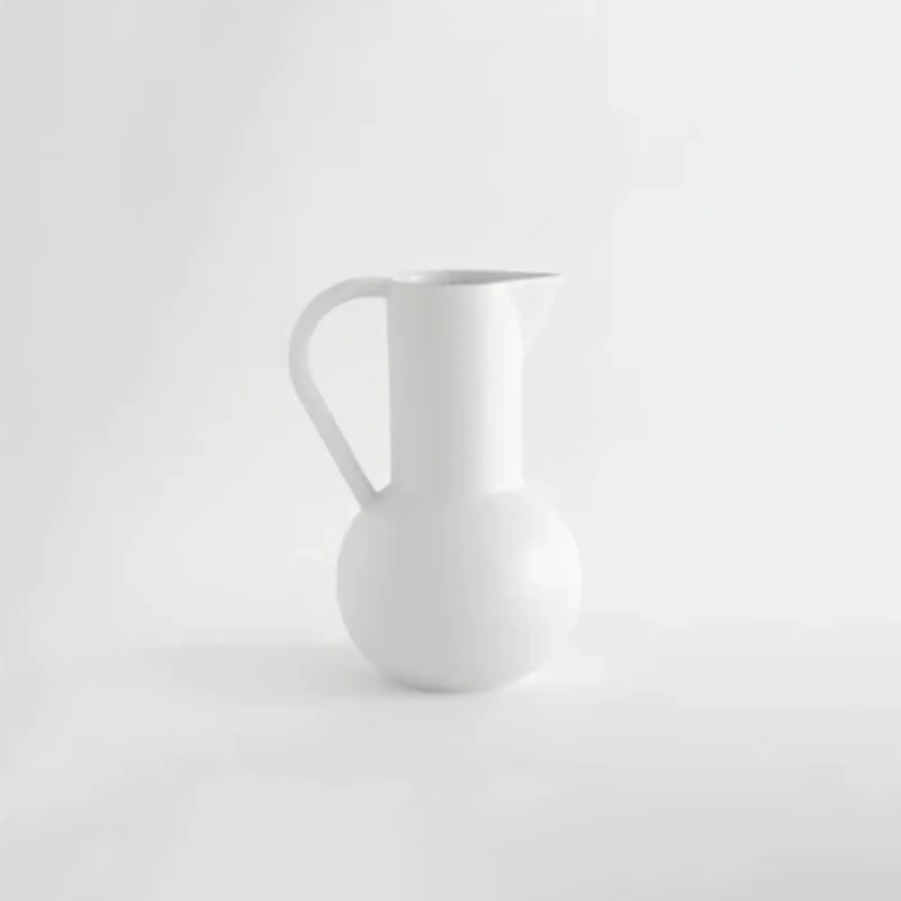 Strom Small Jug - Vaporous Grey, Earthenware