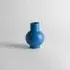 Strom Small Vase - Electric Blue, Earthenware