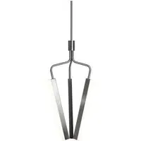 Angel 3 Chandelier - Steel