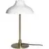 Bolero Table Lamp - White, Brass