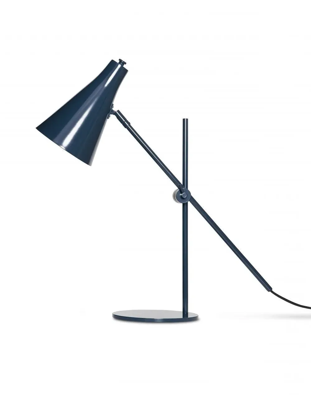 Desk Lamp with Dimmer - Black Grey, Aluminium