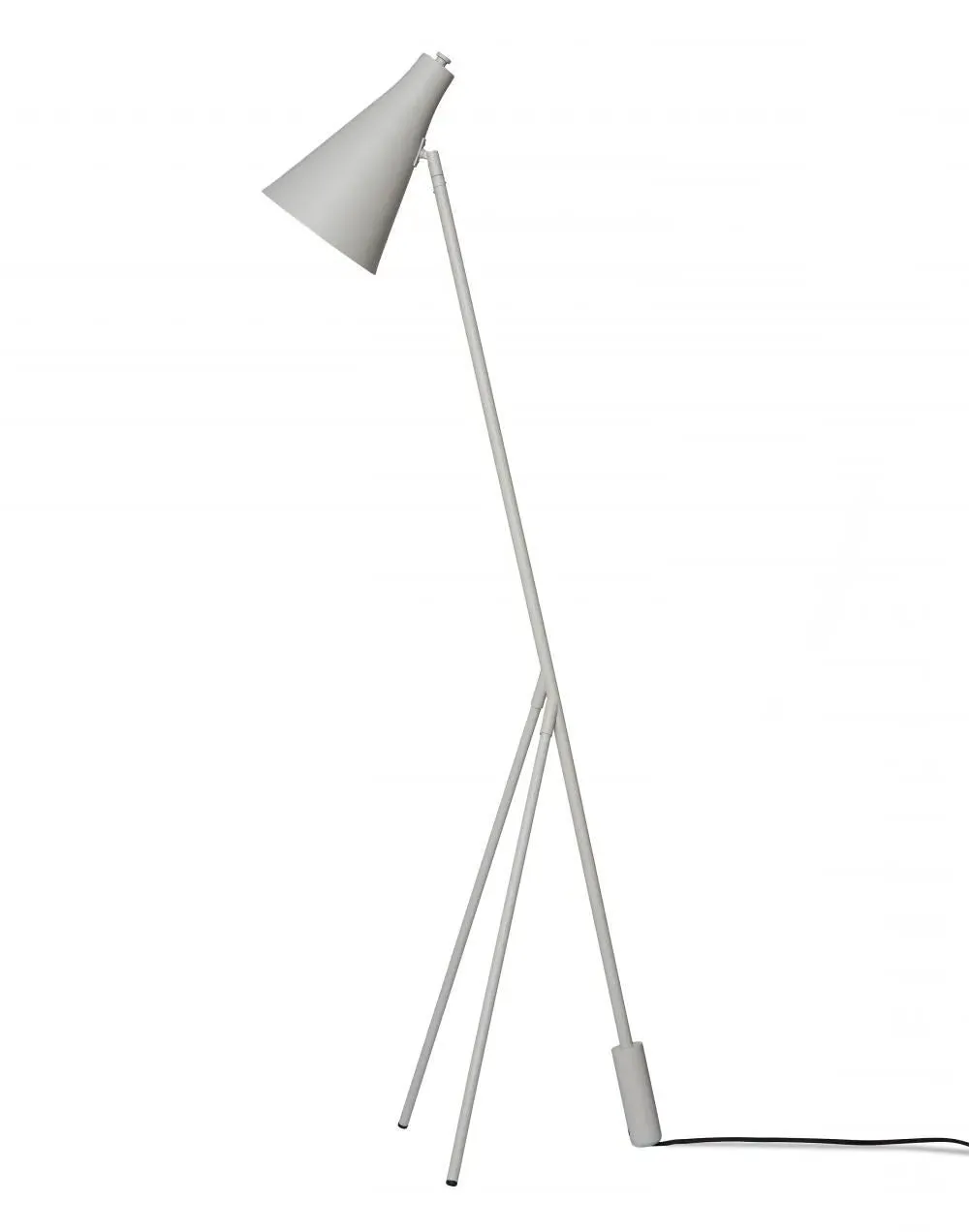 Hunter Floor Lamp with Tripod Base - Black Grey