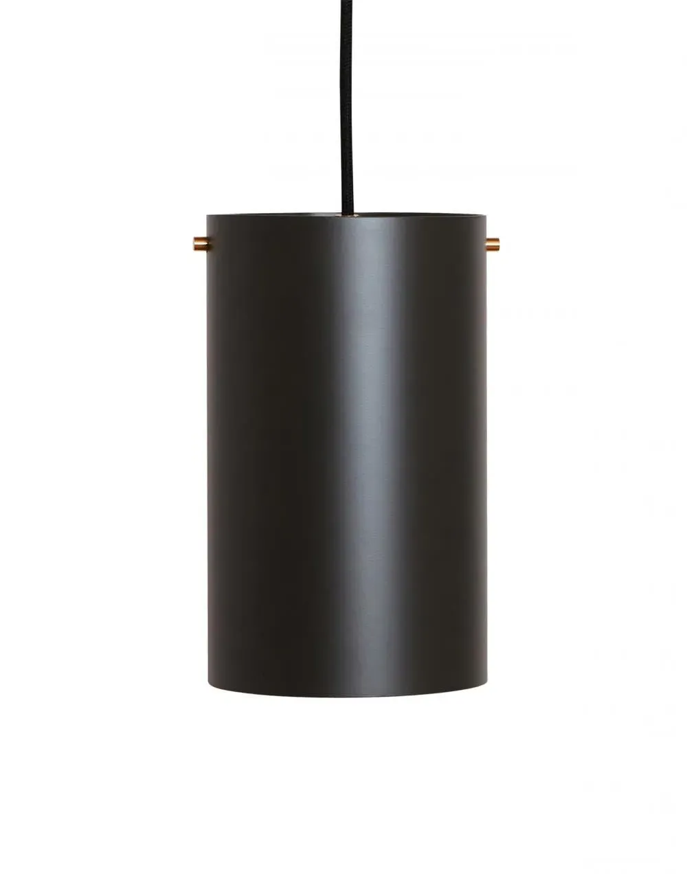 Large Pendant Light - Black, Brass