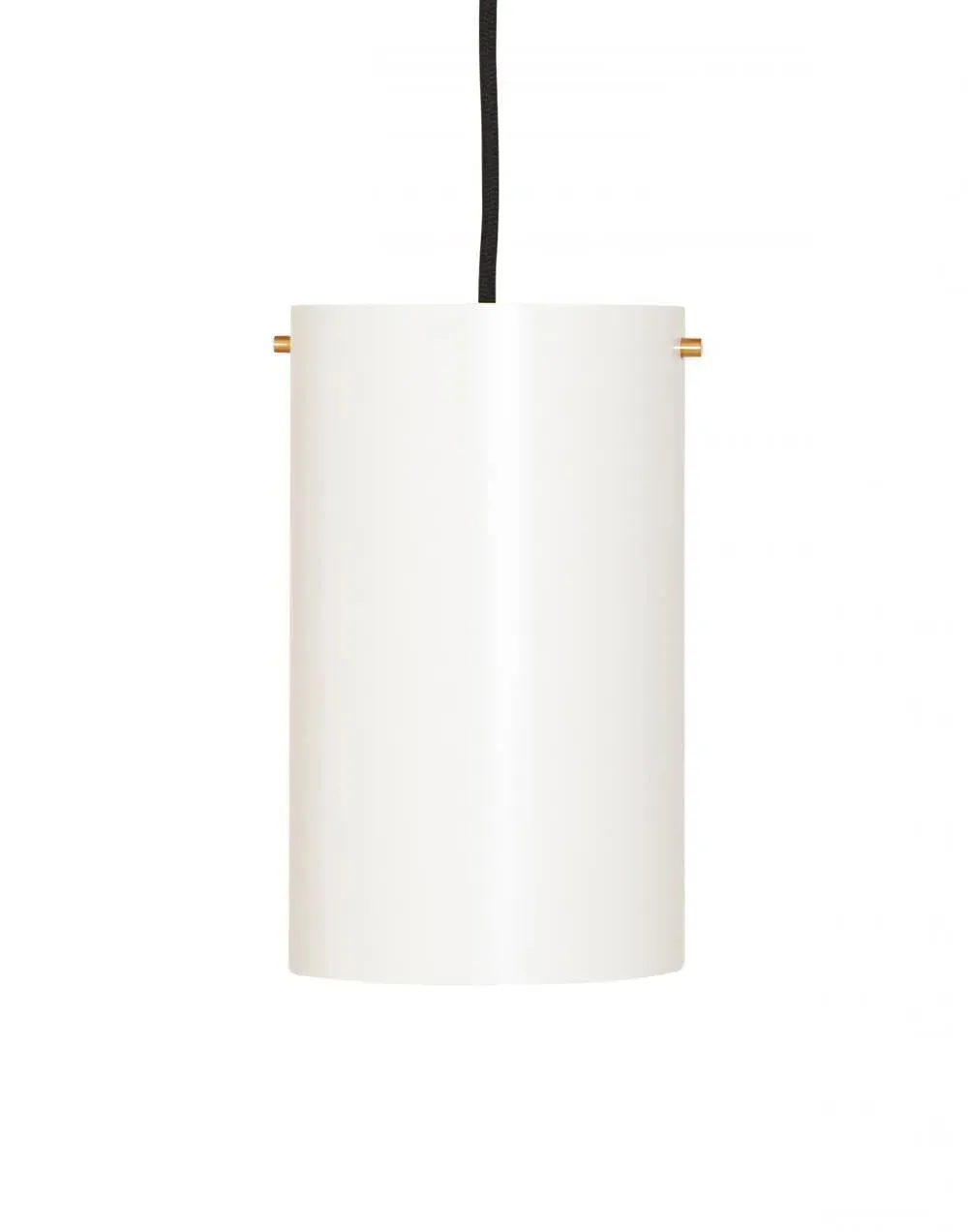 Large Pendant Light - Soil Grey, Brass