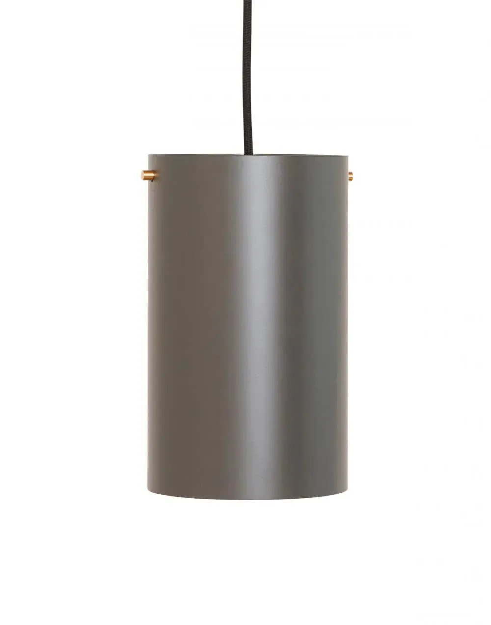 Large Pendant Light - Umbra Grey, Brass