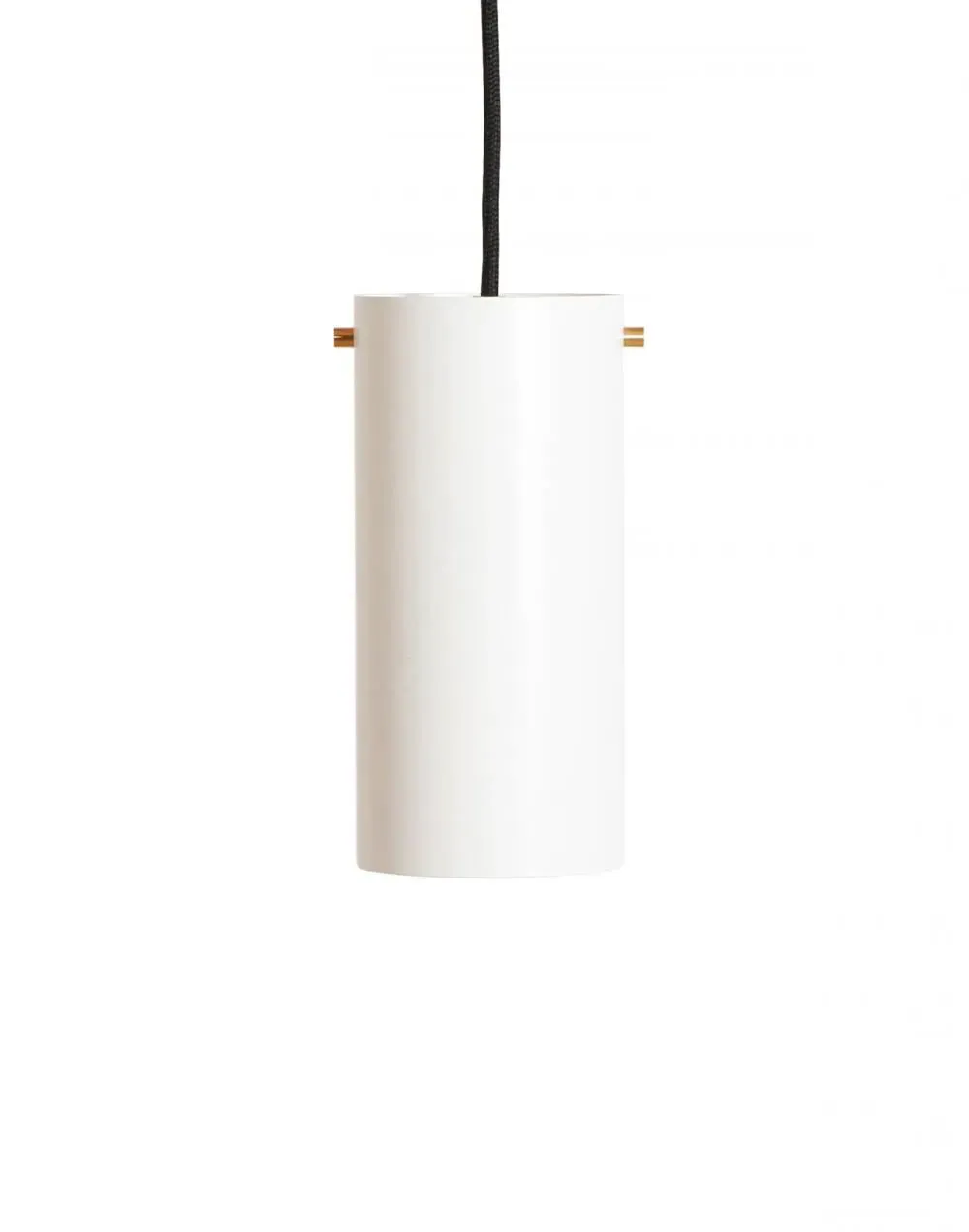 Large Pendant Light - White, Brass