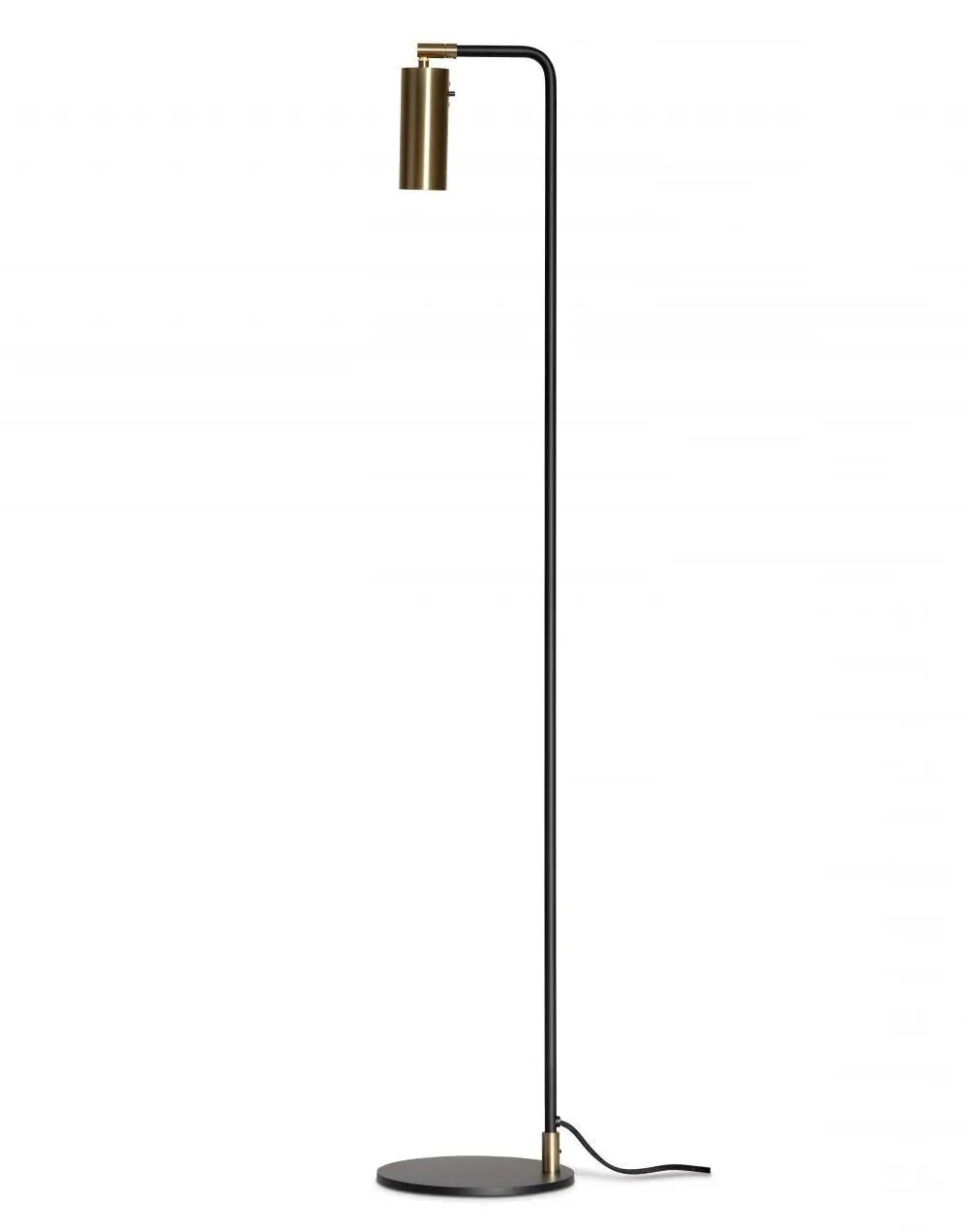 Lektor Floor Lamp with LED - Brass, Metal