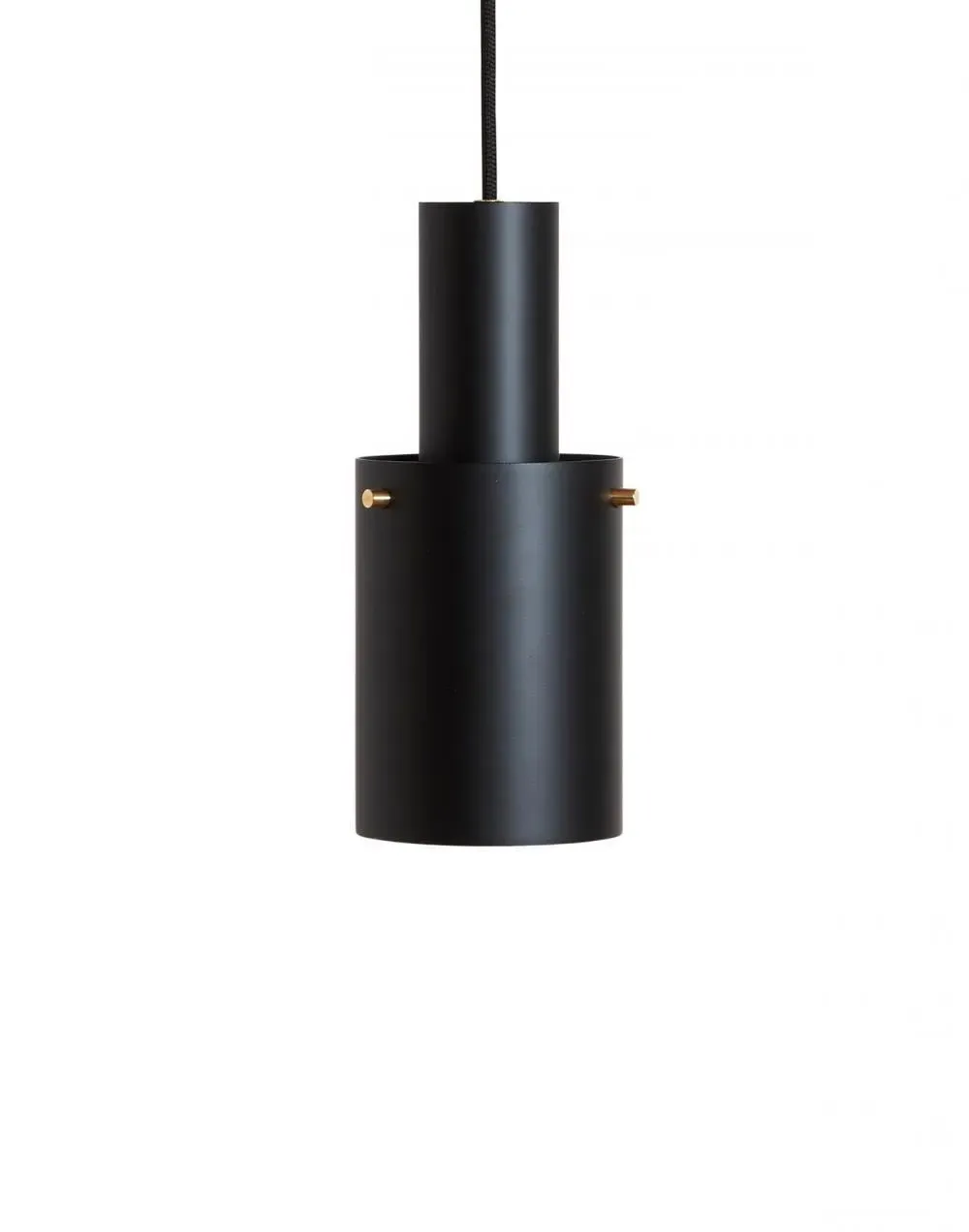 Medium Pendant Light - Black, Brass image