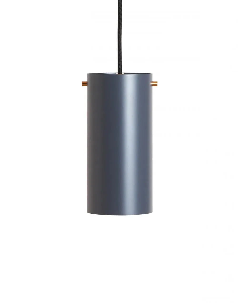 Medium Pendant Light - Slate Grey, Brass