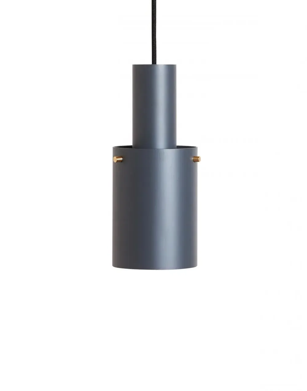 Medium Pendant Light - Umbra Grey, Brass