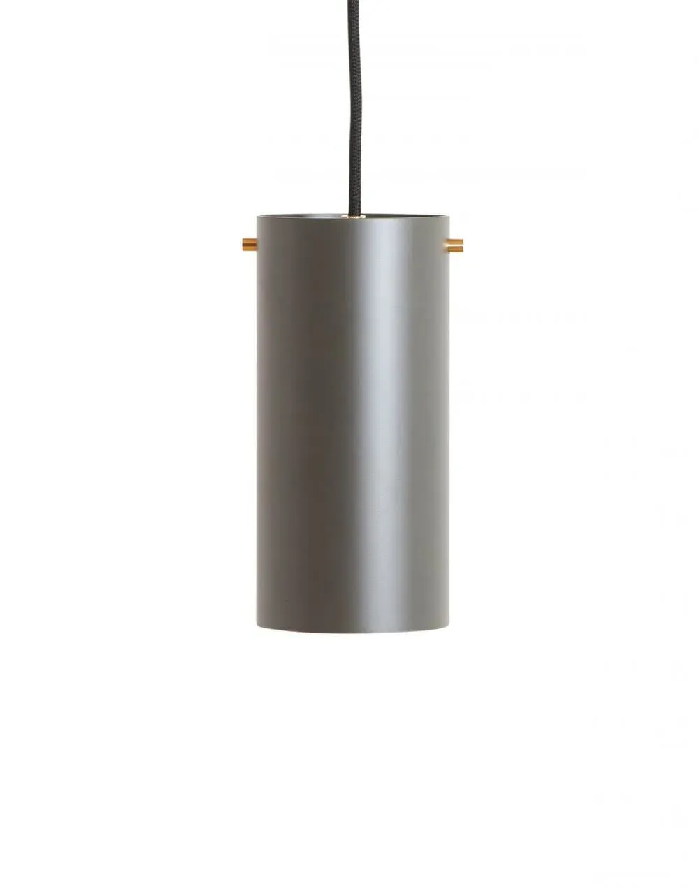 Medium Pendant Light - Umbra Grey, Brass