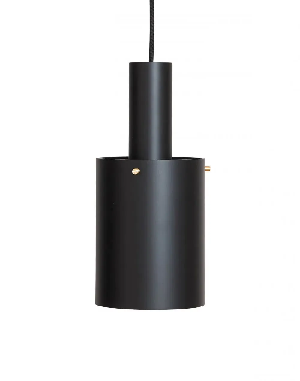Medium Pendant Light - White, Brass