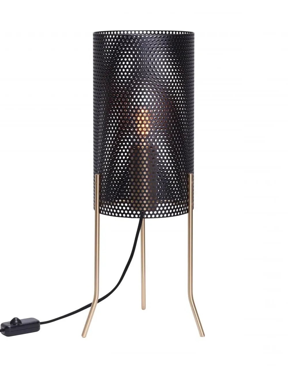 Medium Tripod Table Lamp with LED - White, Steel