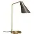 Miller Table Lamp - Slate Grey, Brass