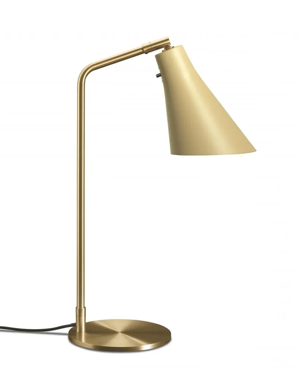 Miller Table Lamp - Umbra Grey, Brass