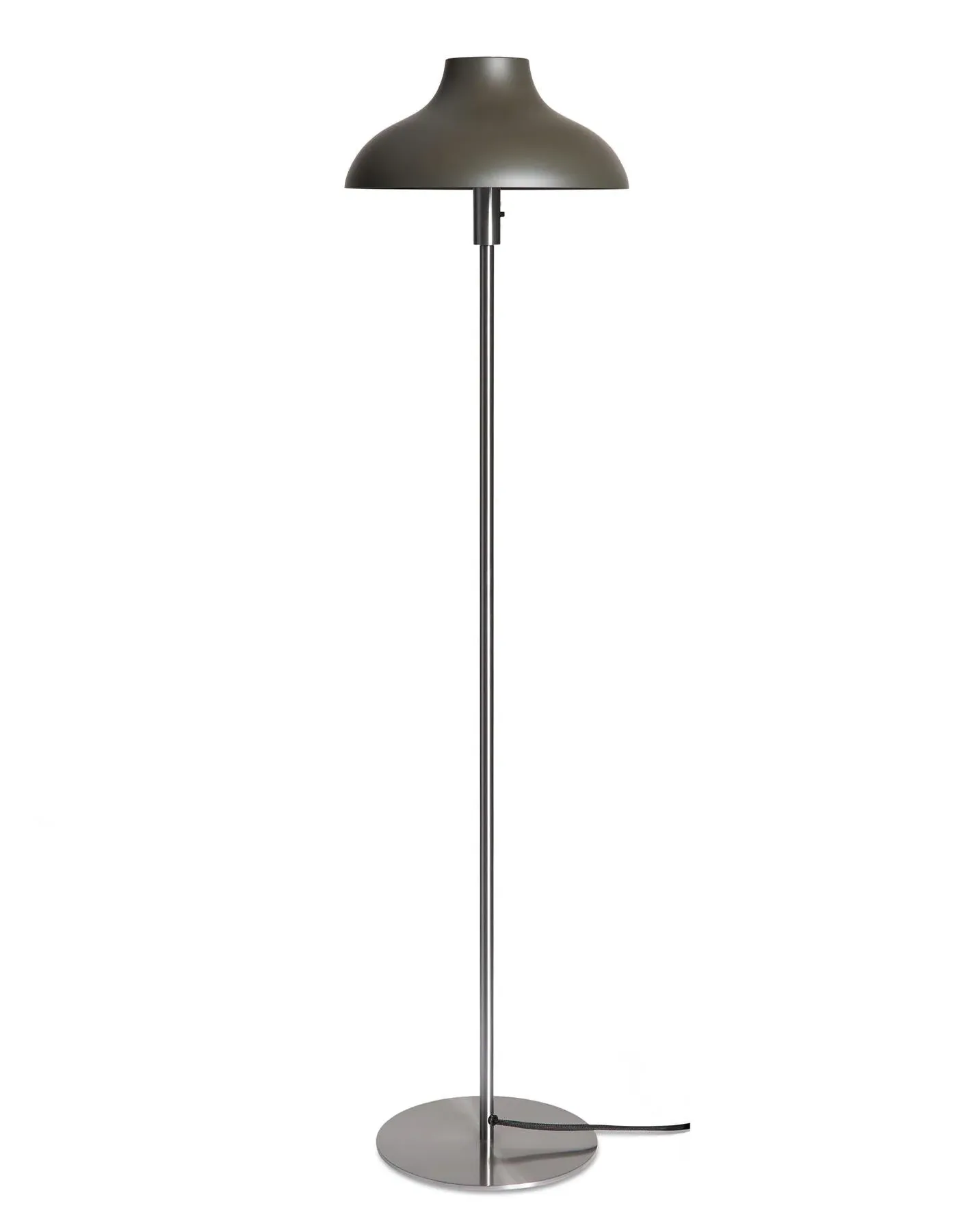 Small Floor Light with LED - Grey, Steel image