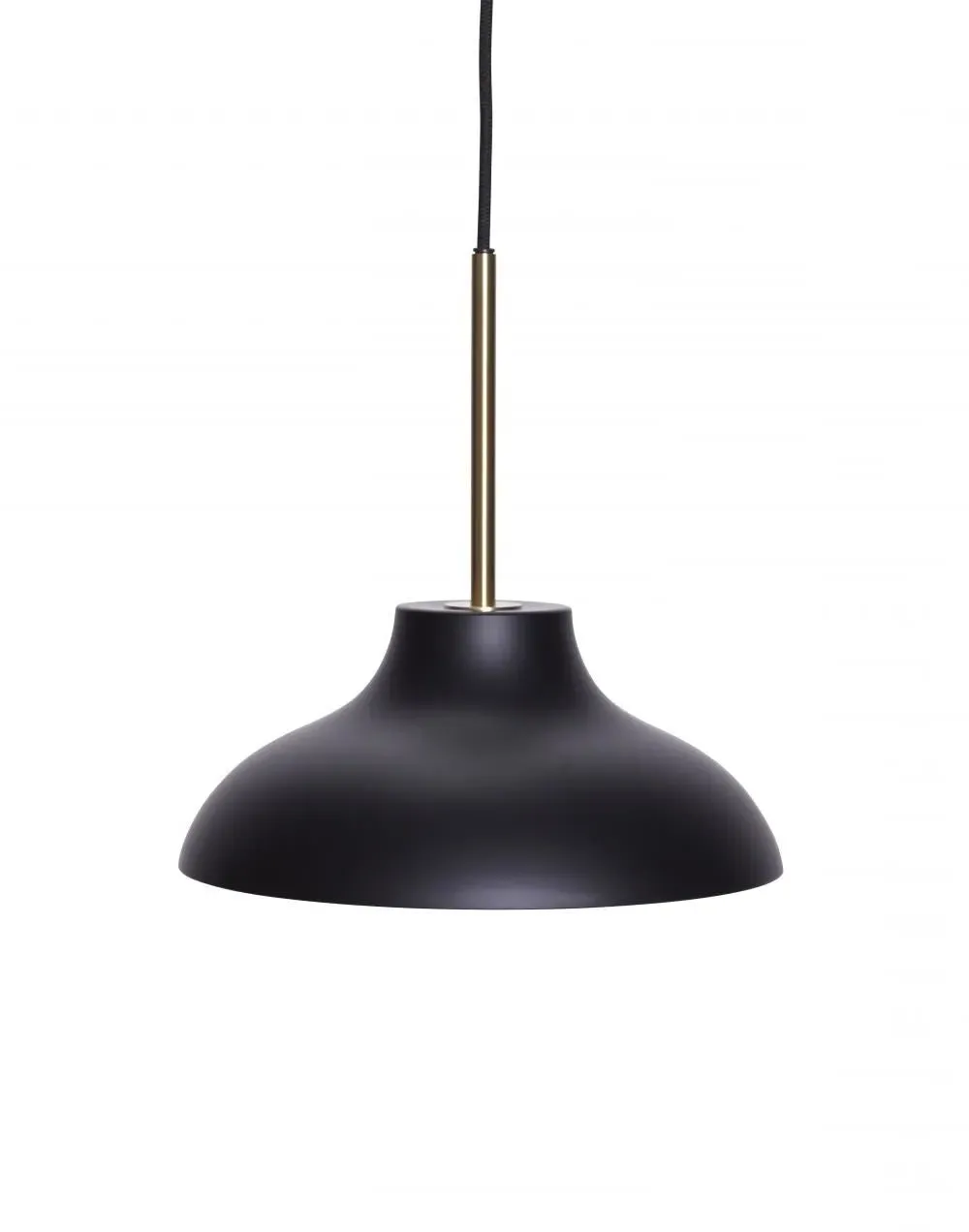 Small Pendant Light with Dimmer - Black, Steel image