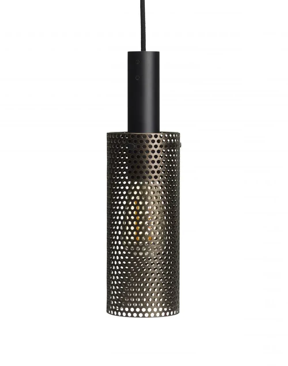 Small Pendant Light with LED - Black, Steel