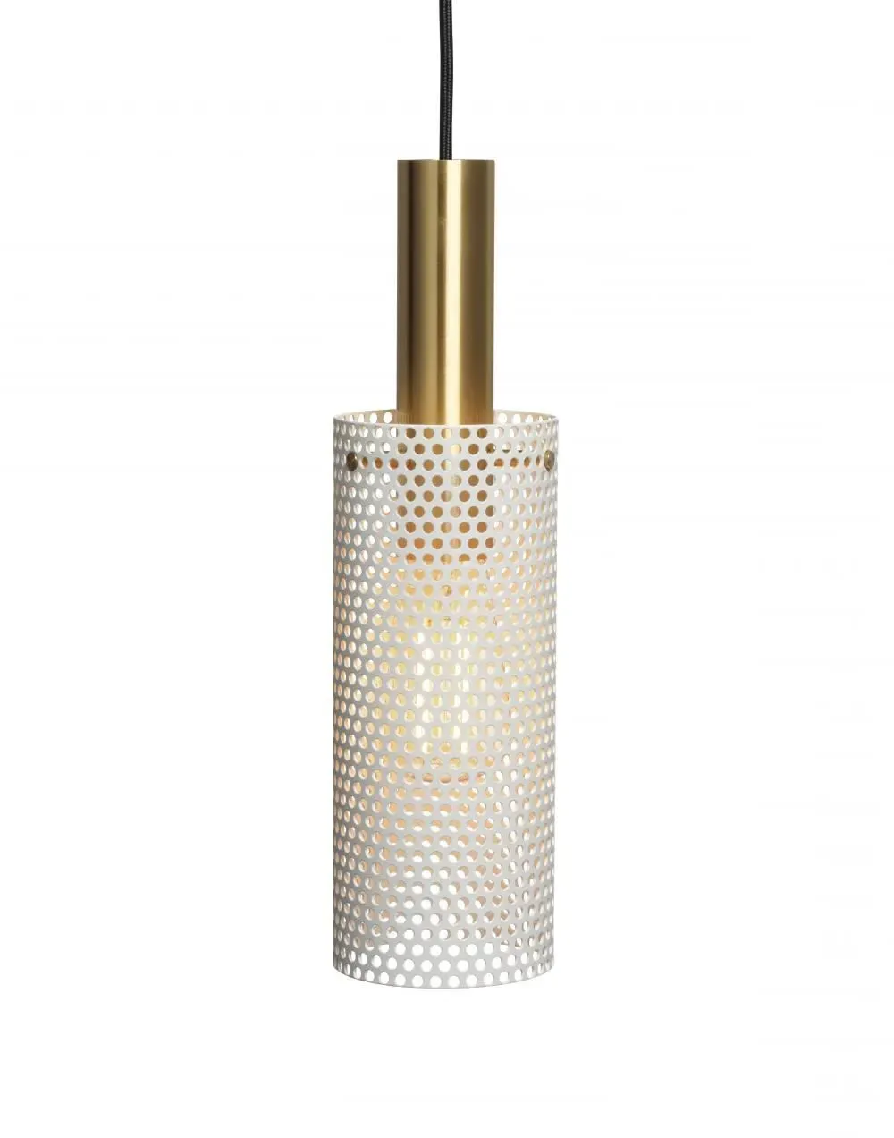 Small Pendant Light with LED - Bronze, Steel
