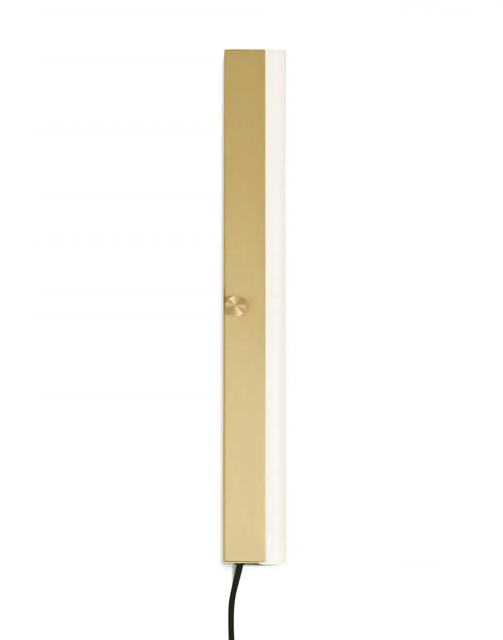 Small Wall Light with Flush Mount - Steel