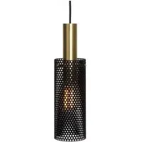 Vouge Medium Pendant Light - Black, Steel