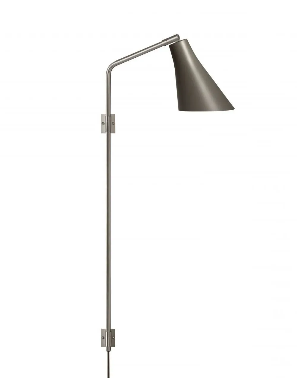Wall Swing Light with LED - Black, Brass