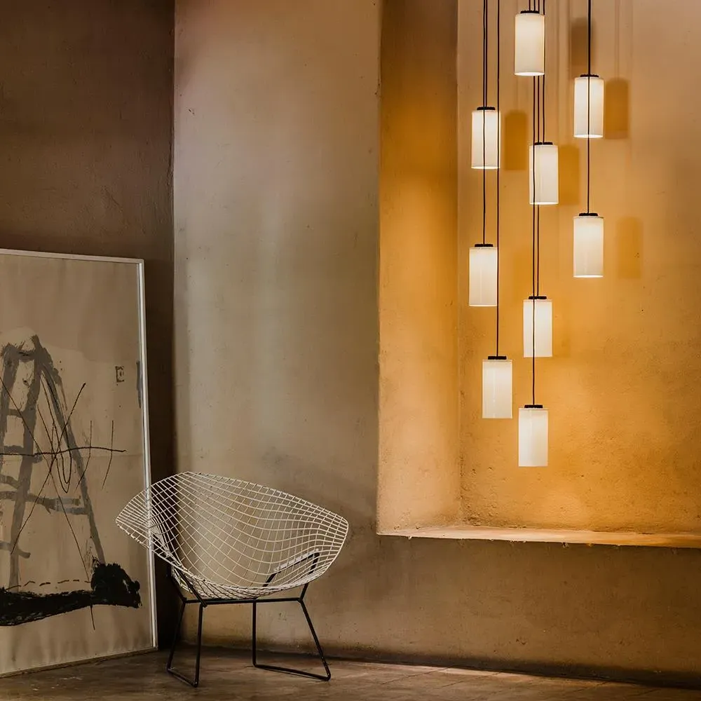 5-Light Cluster Pendant Light - Brass, Metal