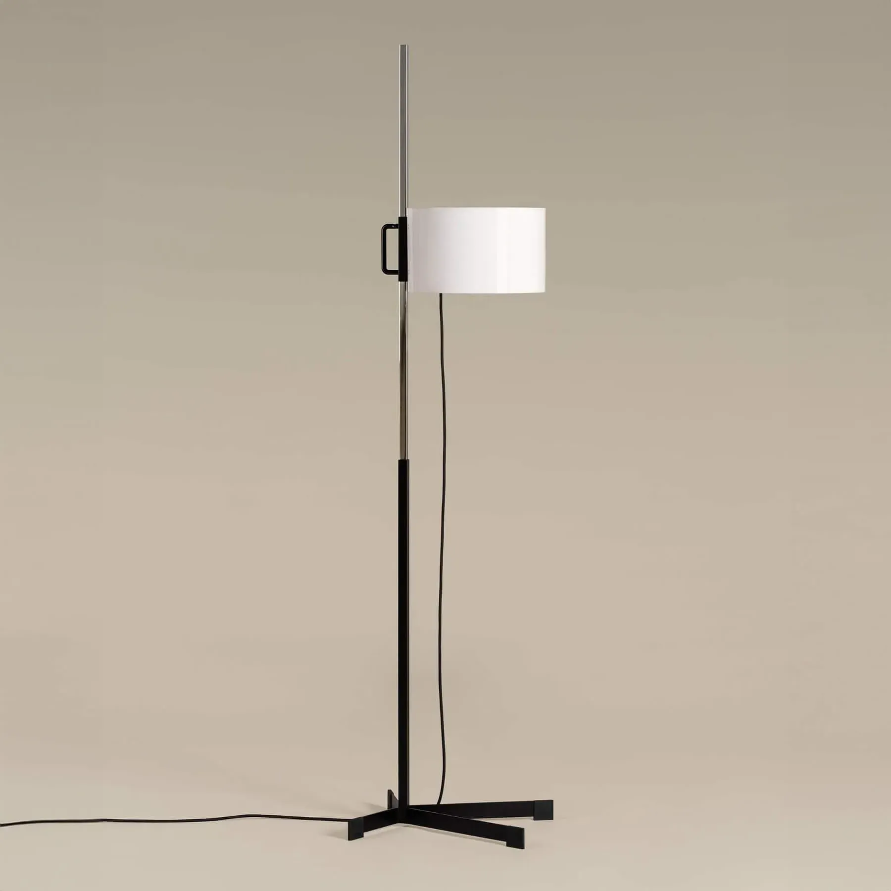 Adjustable Floor Lamp - Chrome, Metal