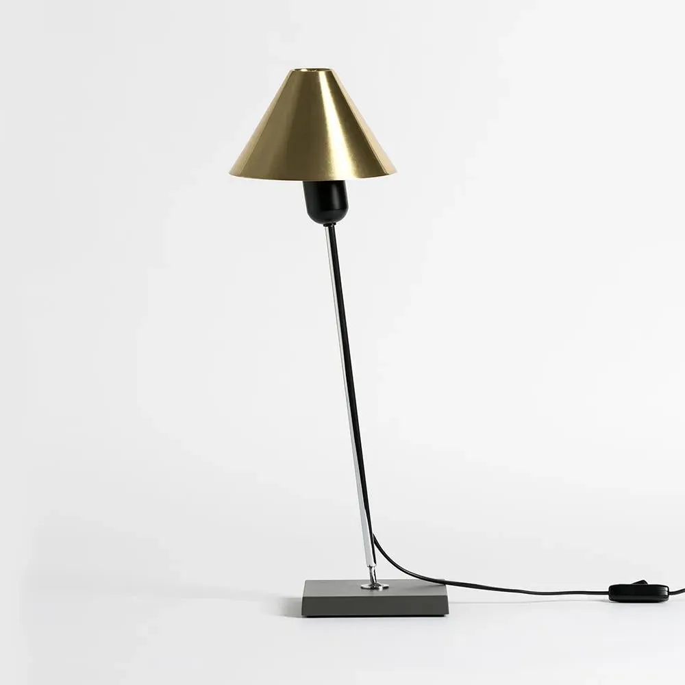 Adjustable Table Lamp - Brass
