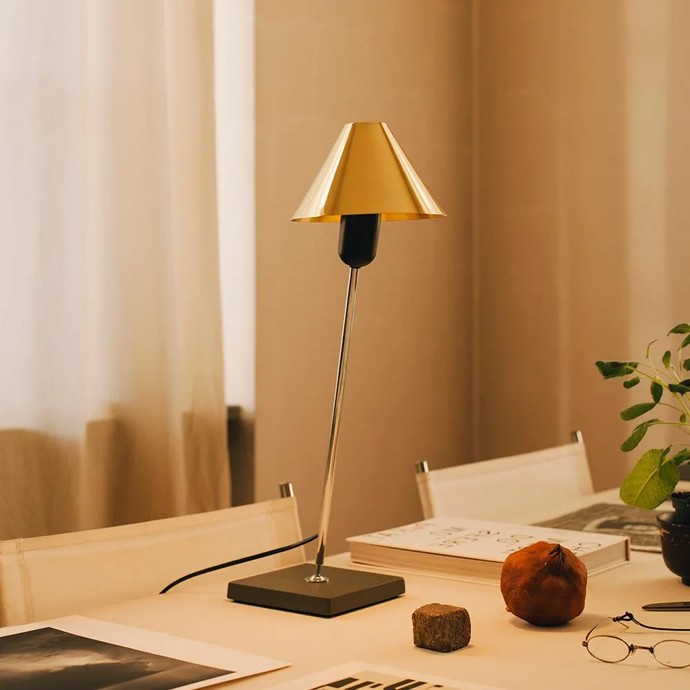 Adjustable Table Lamp - Natural, Aluminium