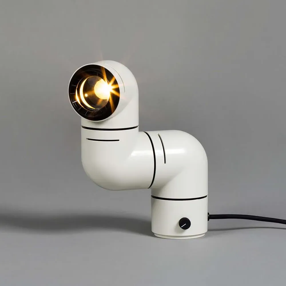 Adjustable Table Lamp with LED - Red