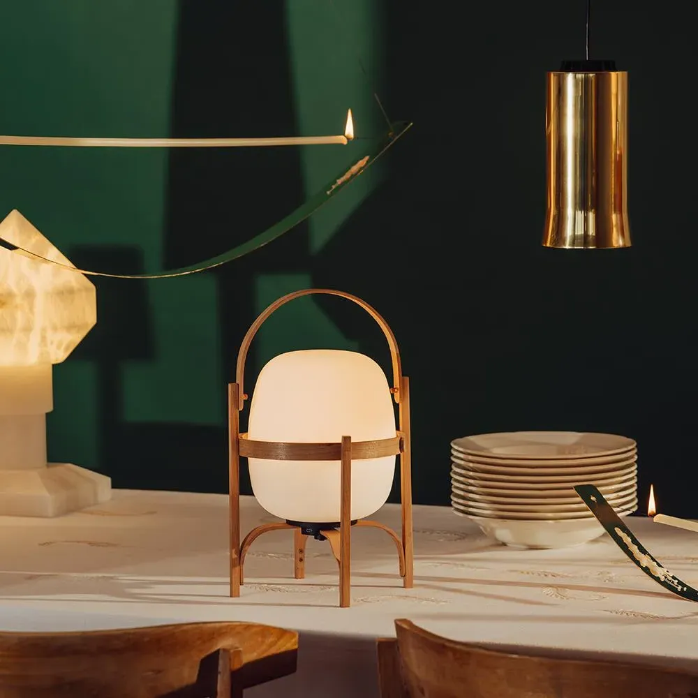 Cestita Bateria Portable Table Lamp - Opal