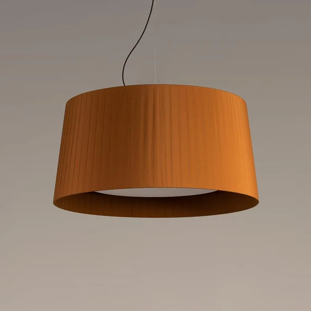 Extra Large Pendant Light - Green, Fabric