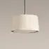 GT6 Pendant Light Single Source - Natural, White Canopy