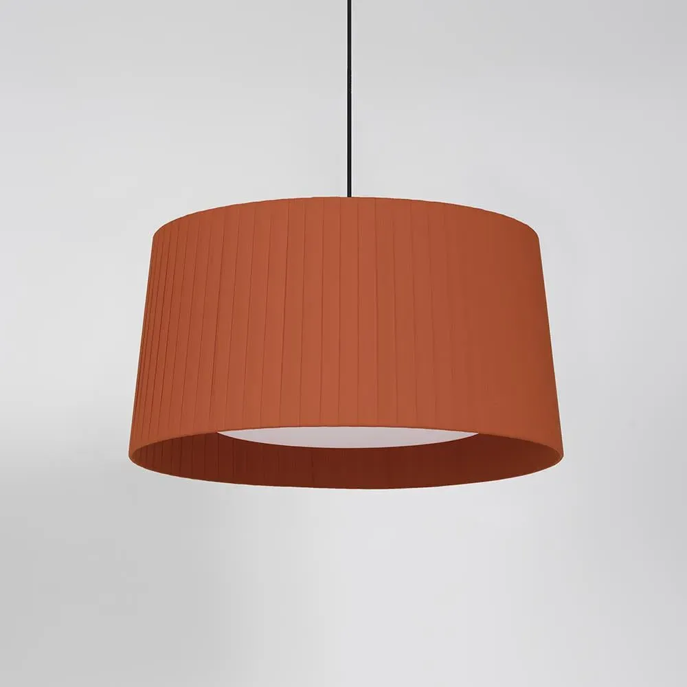Oversized Pendant Light - Tile, Fabric