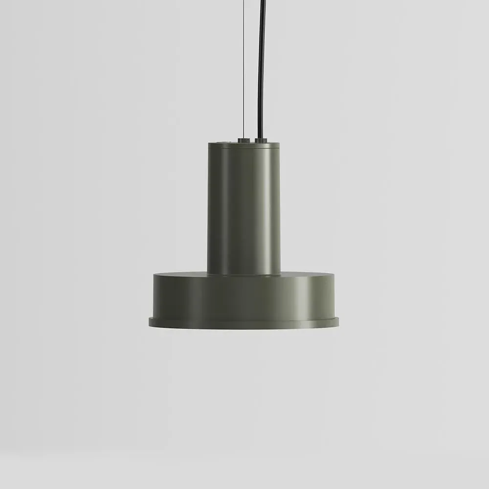 Pendant Light with LED Technology - Green, Aluminium image