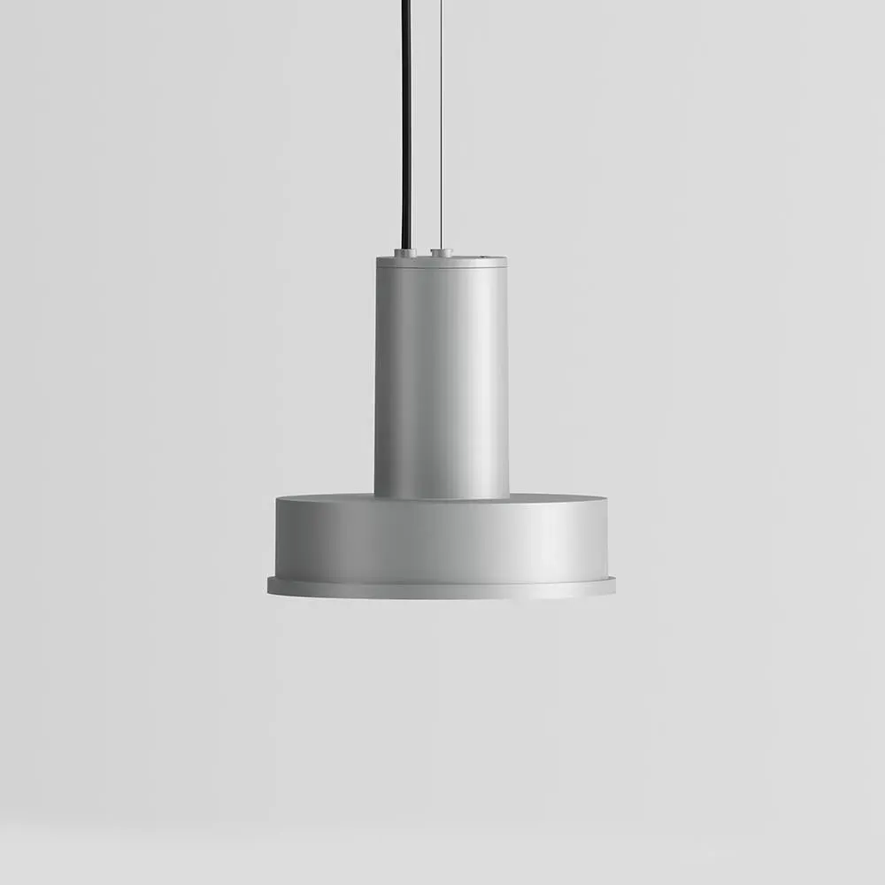Pendant Light with LED Technology - Grey, Aluminium