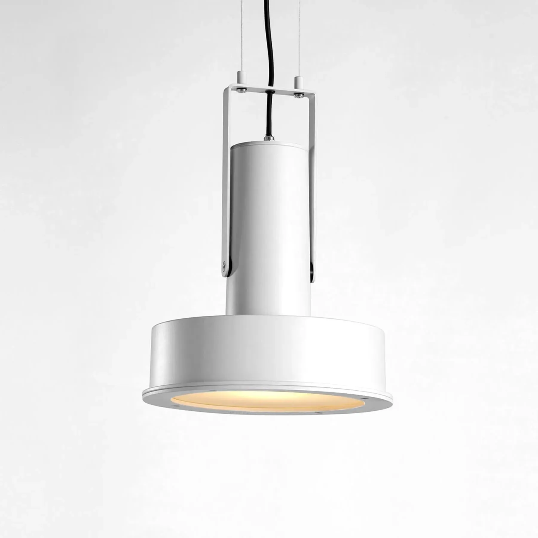 Pendant Light with LED Technology - White, Aluminium